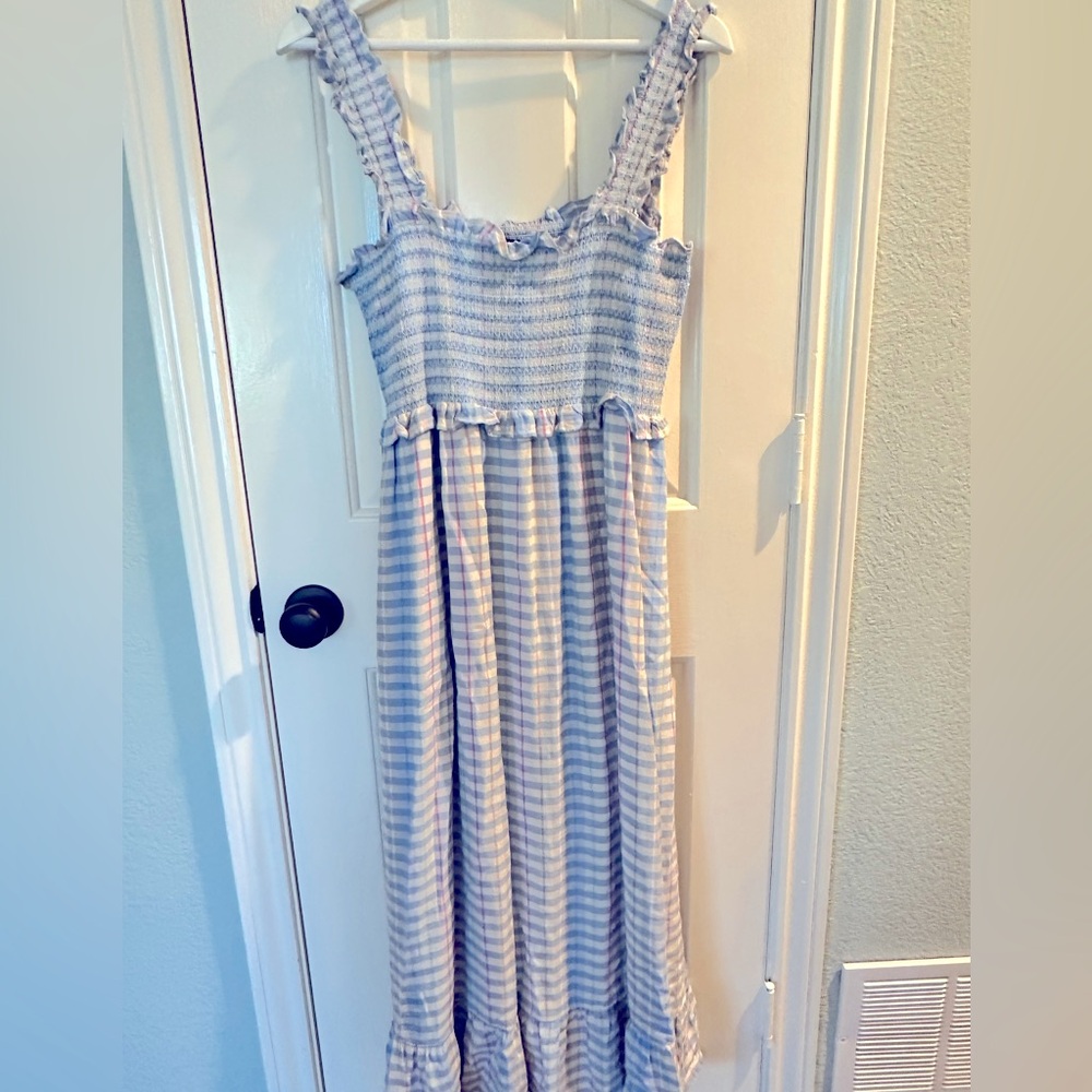 Rails Blue and White Striped Maxi Dress-Make an Offer!